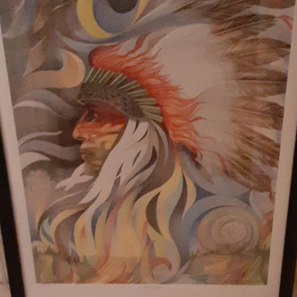 COPY - -  Large Print by Bennett Brien famous  Artist